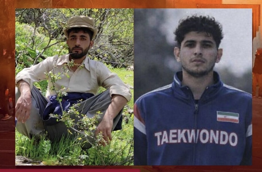 كوژرانی ئەمیر نادری و سامان فەتاحی بە تەقەی ڕاستەوخۆی هێزە حكوومەتییەكان لە كرماشان و شاباد